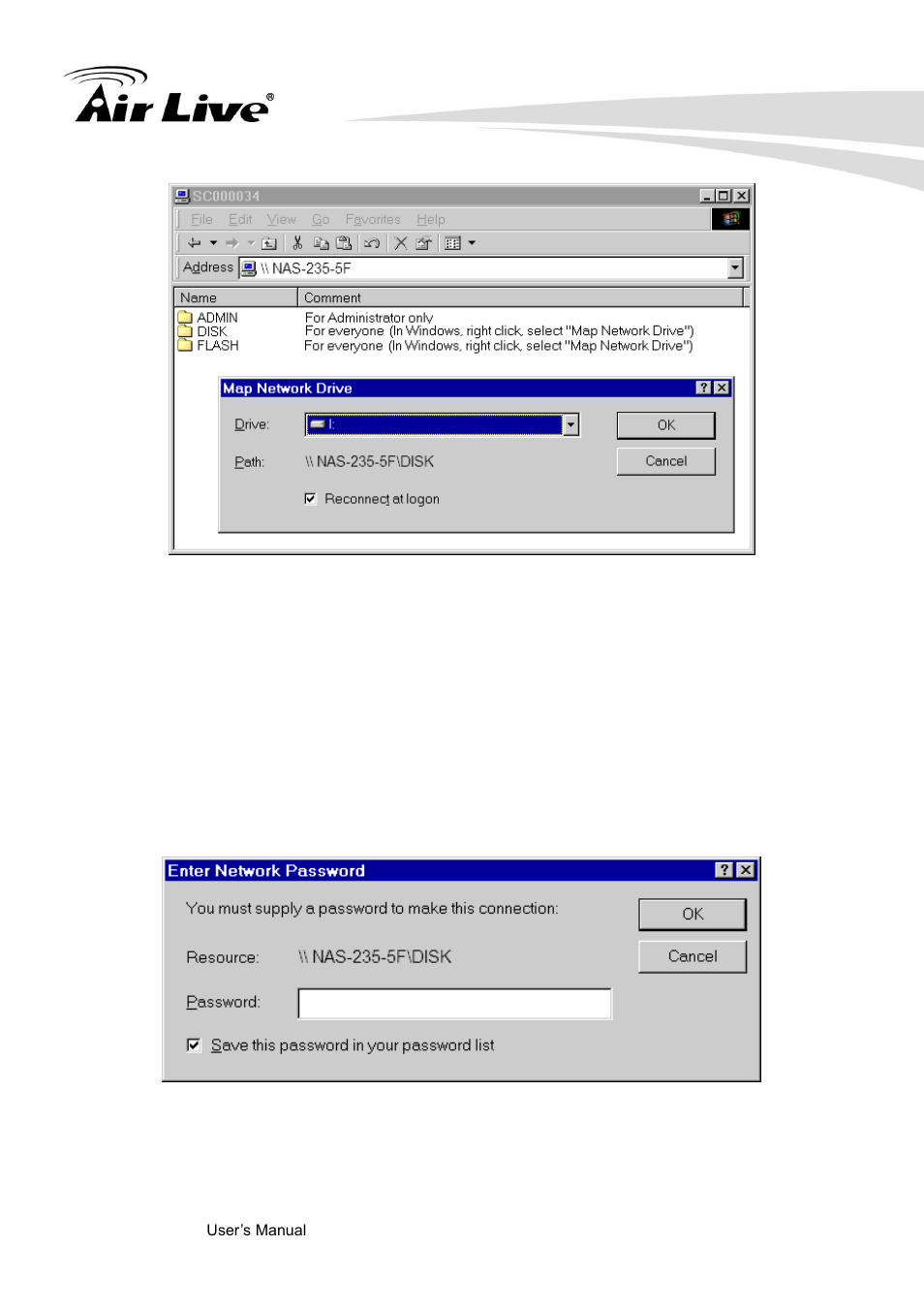 AirLive NAS-235 User Manual | Page 25 / 89