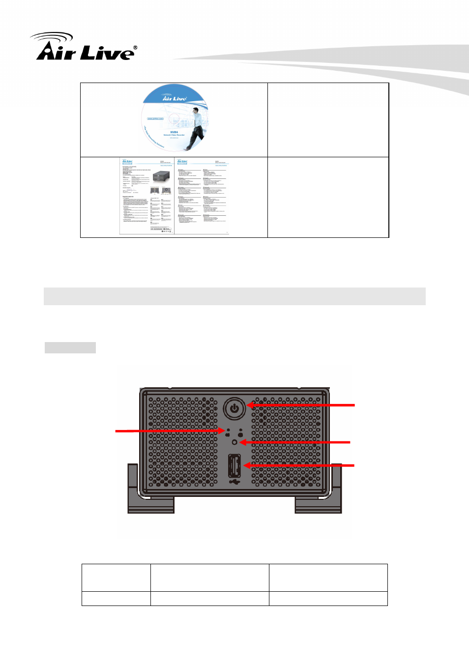 2 hardware overview nvr4 | AirLive NVR4 User Manual | Page 13 / 85