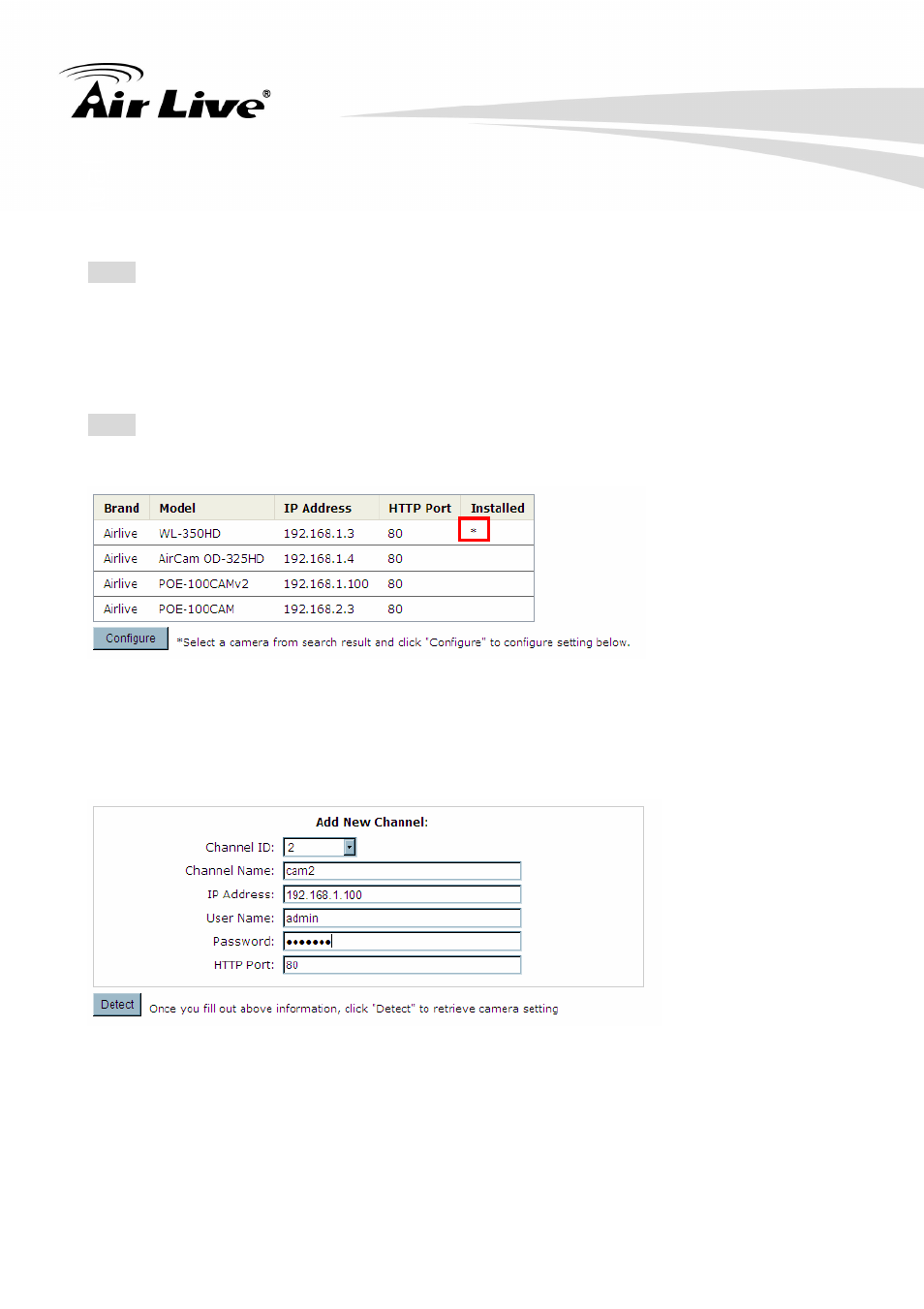AirLive NVR4 User Manual | Page 26 / 85