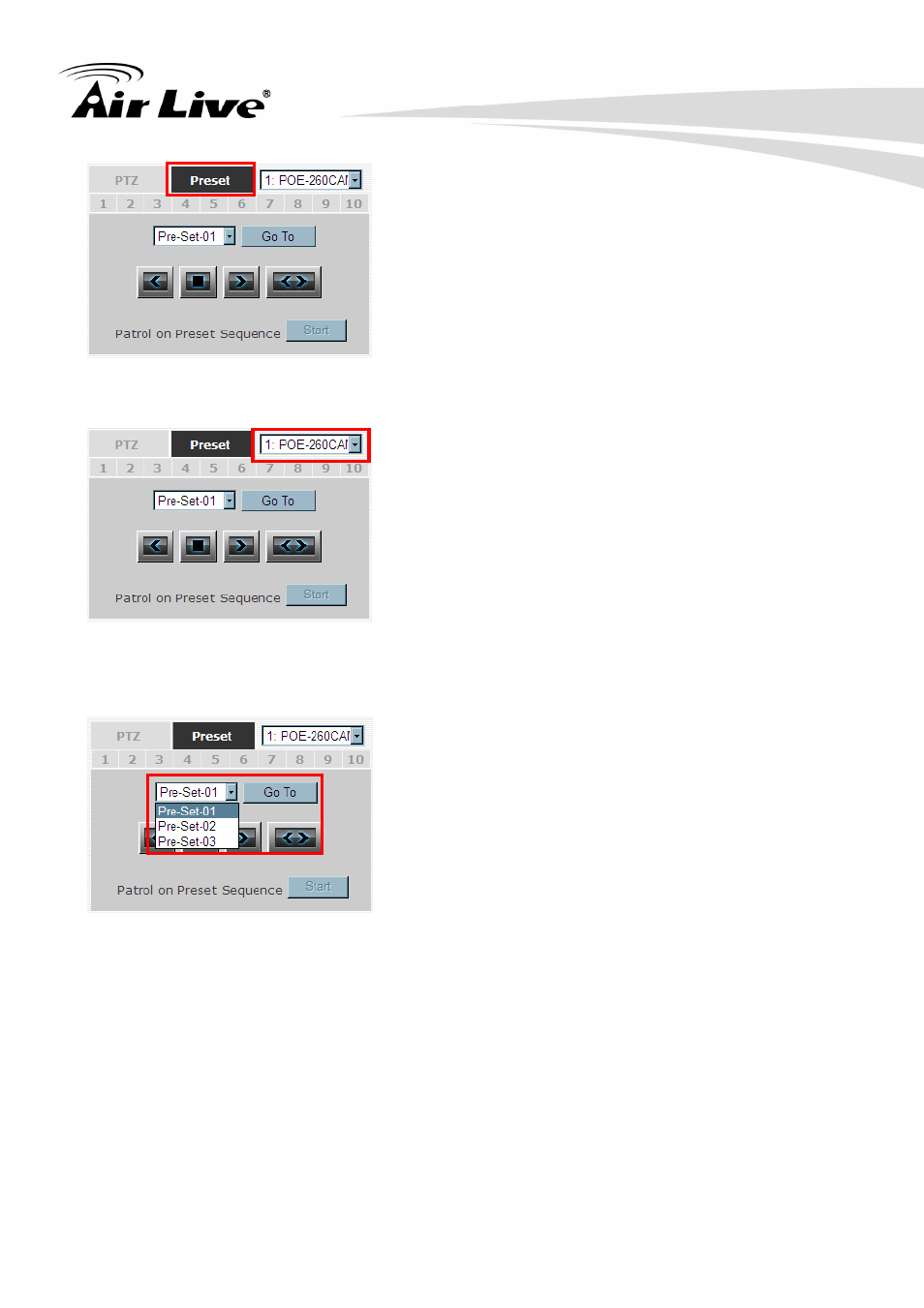 2 auto pan viewing | AirLive NVR4 User Manual | Page 31 / 85