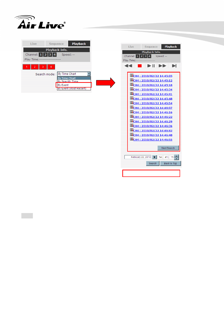 AirLive NVR4 User Manual | Page 43 / 85