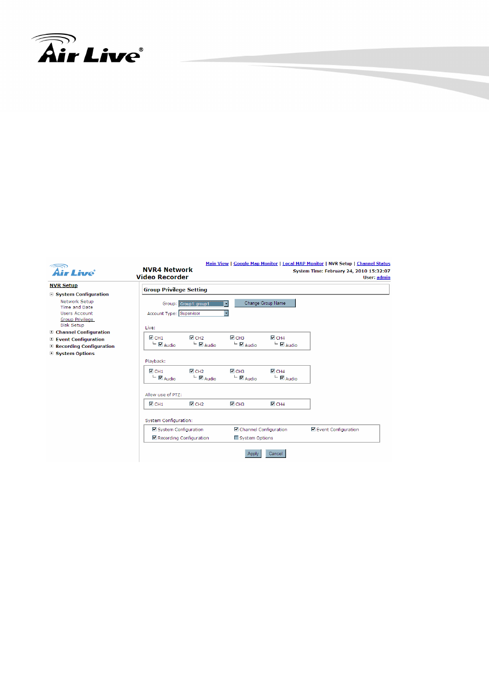 AirLive NVR4 User Manual | Page 52 / 85