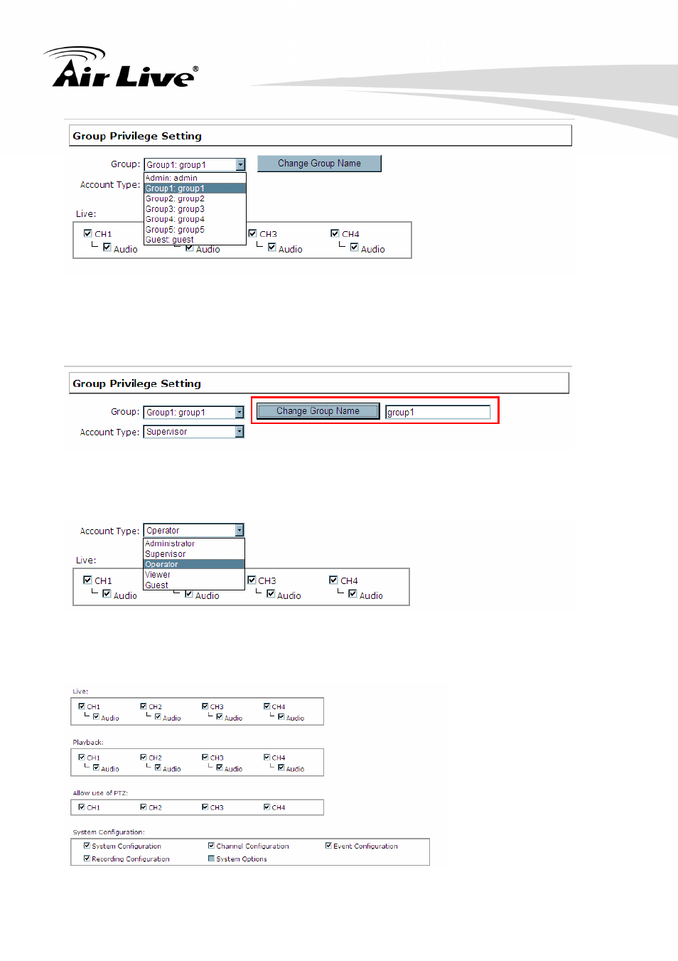 AirLive NVR4 User Manual | Page 53 / 85