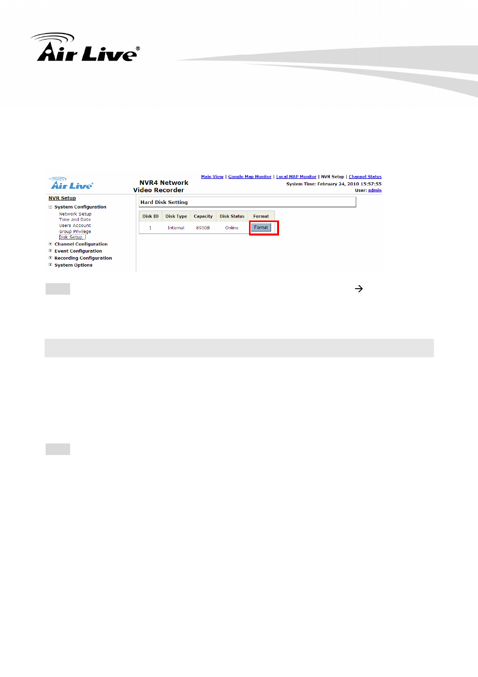 2 channel configurations | AirLive NVR4 User Manual | Page 54 / 85
