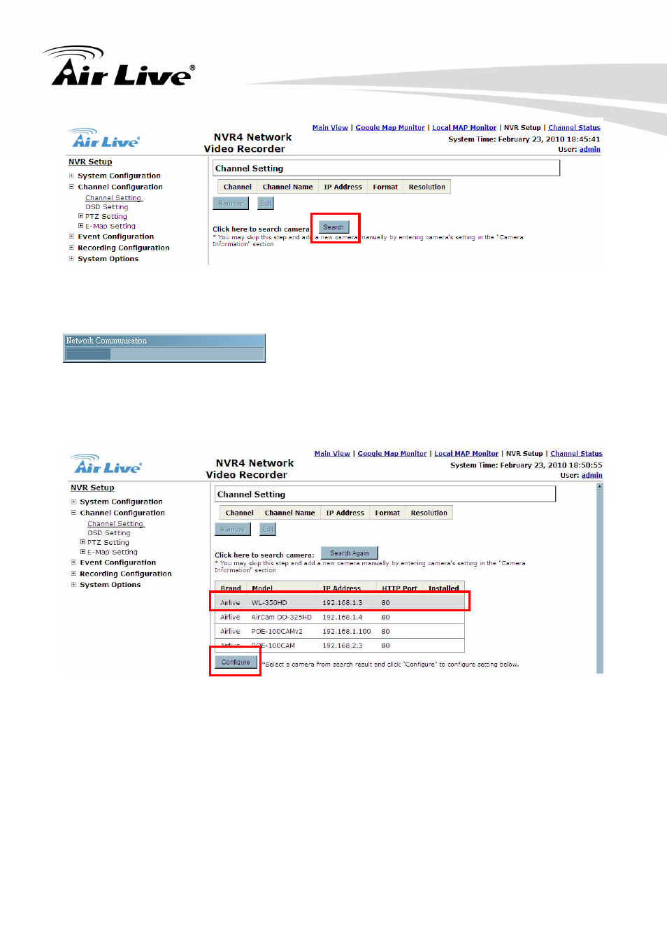 AirLive NVR4 User Manual | Page 55 / 85