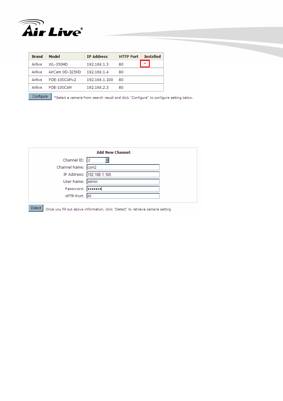 AirLive NVR4 User Manual | Page 57 / 85