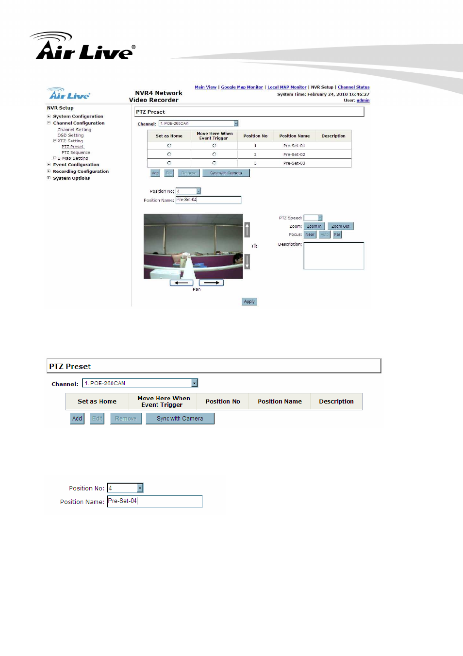 AirLive NVR4 User Manual | Page 60 / 85