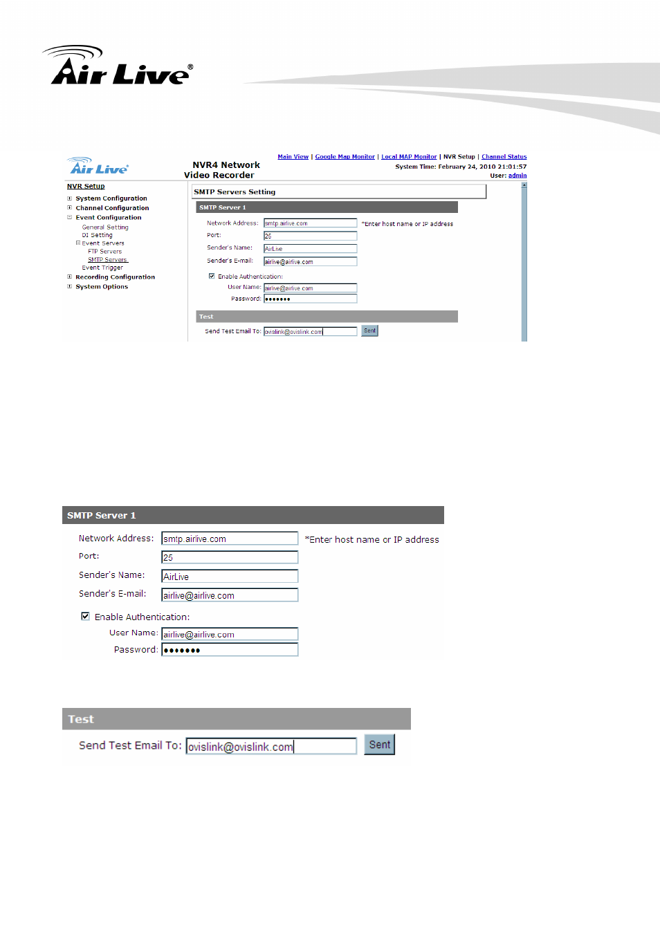 AirLive NVR4 User Manual | Page 72 / 85