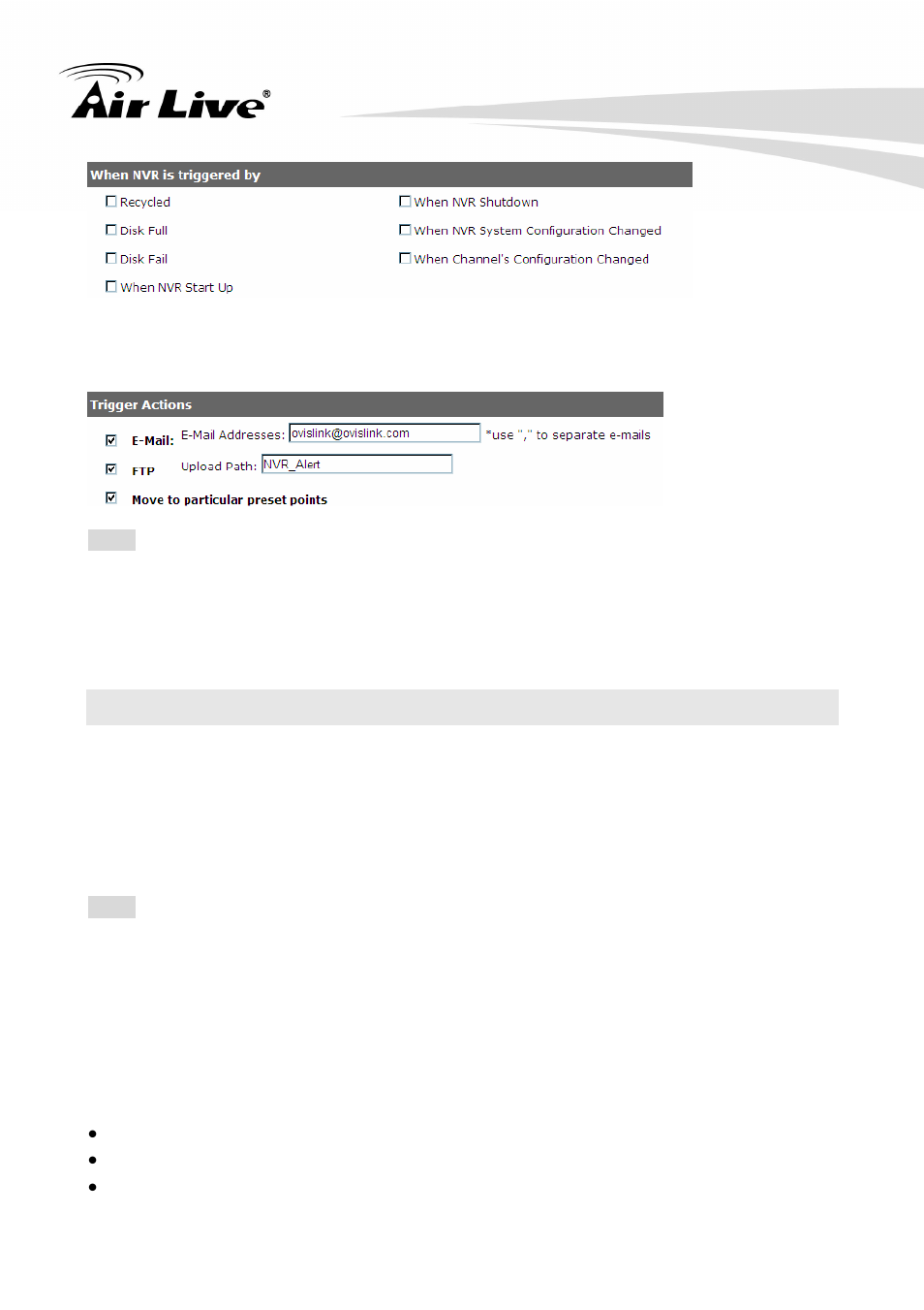 4 recording configurations, 1 general settings | AirLive NVR4 User Manual | Page 74 / 85