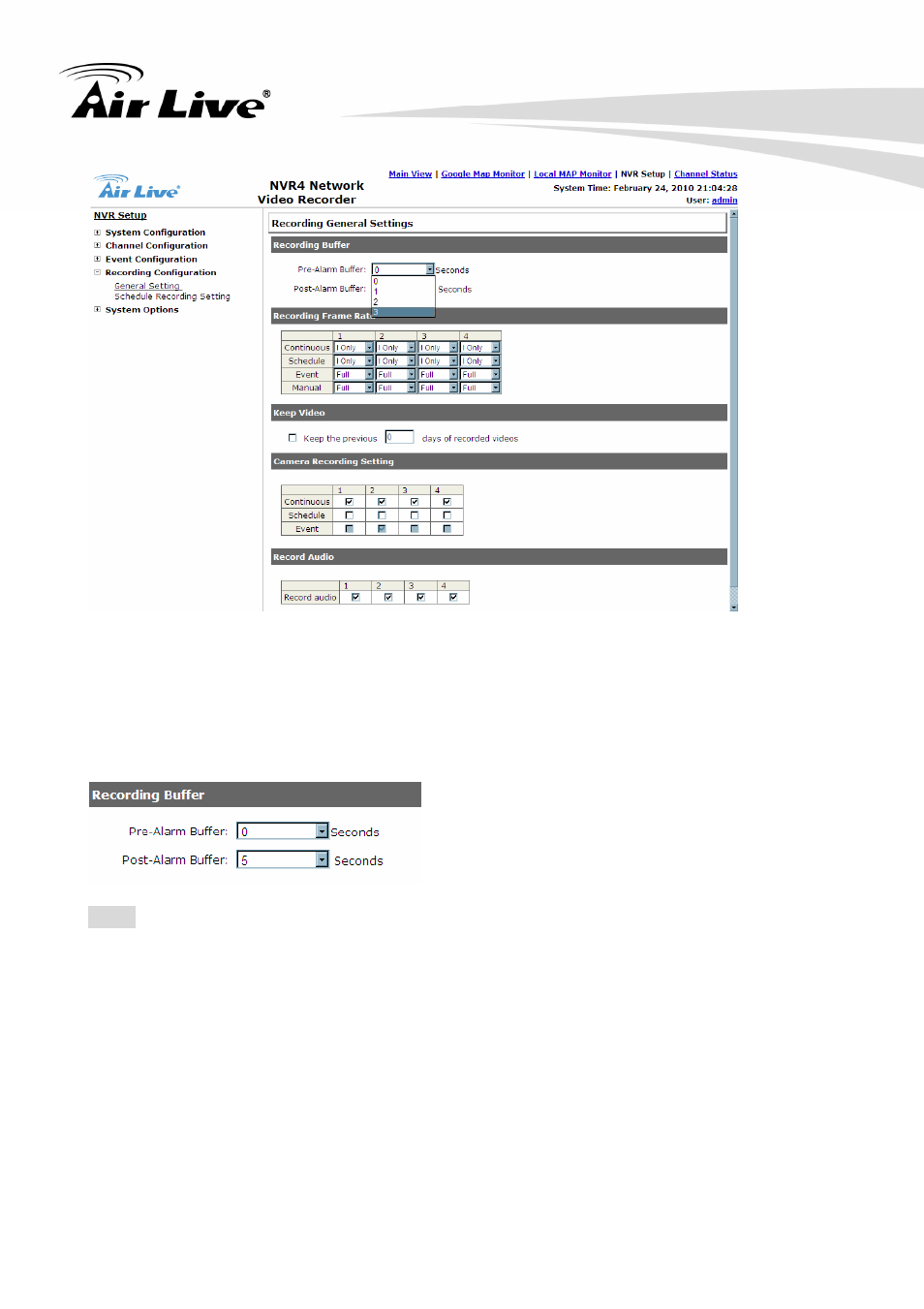 AirLive NVR4 User Manual | Page 75 / 85