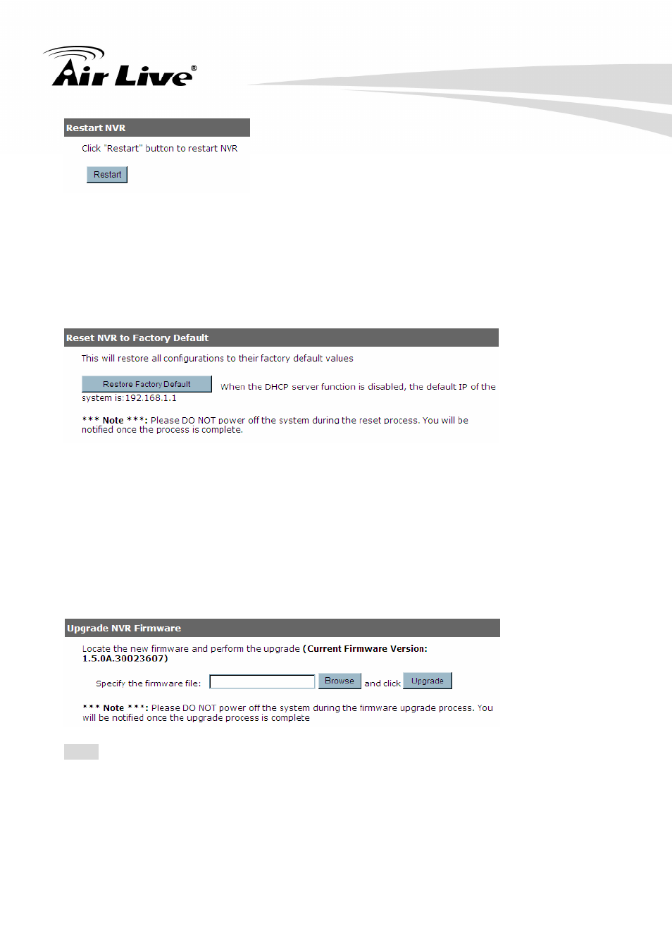 AirLive NVR4 User Manual | Page 82 / 85