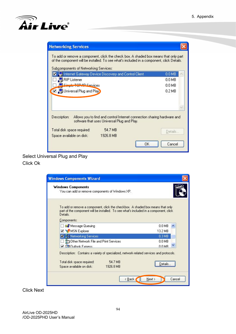 AirLive OD-2025PHD User Manual | Page 100 / 101