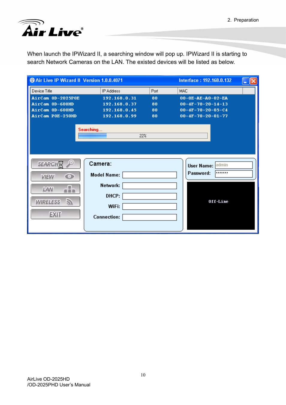 AirLive OD-2025PHD User Manual | Page 16 / 101