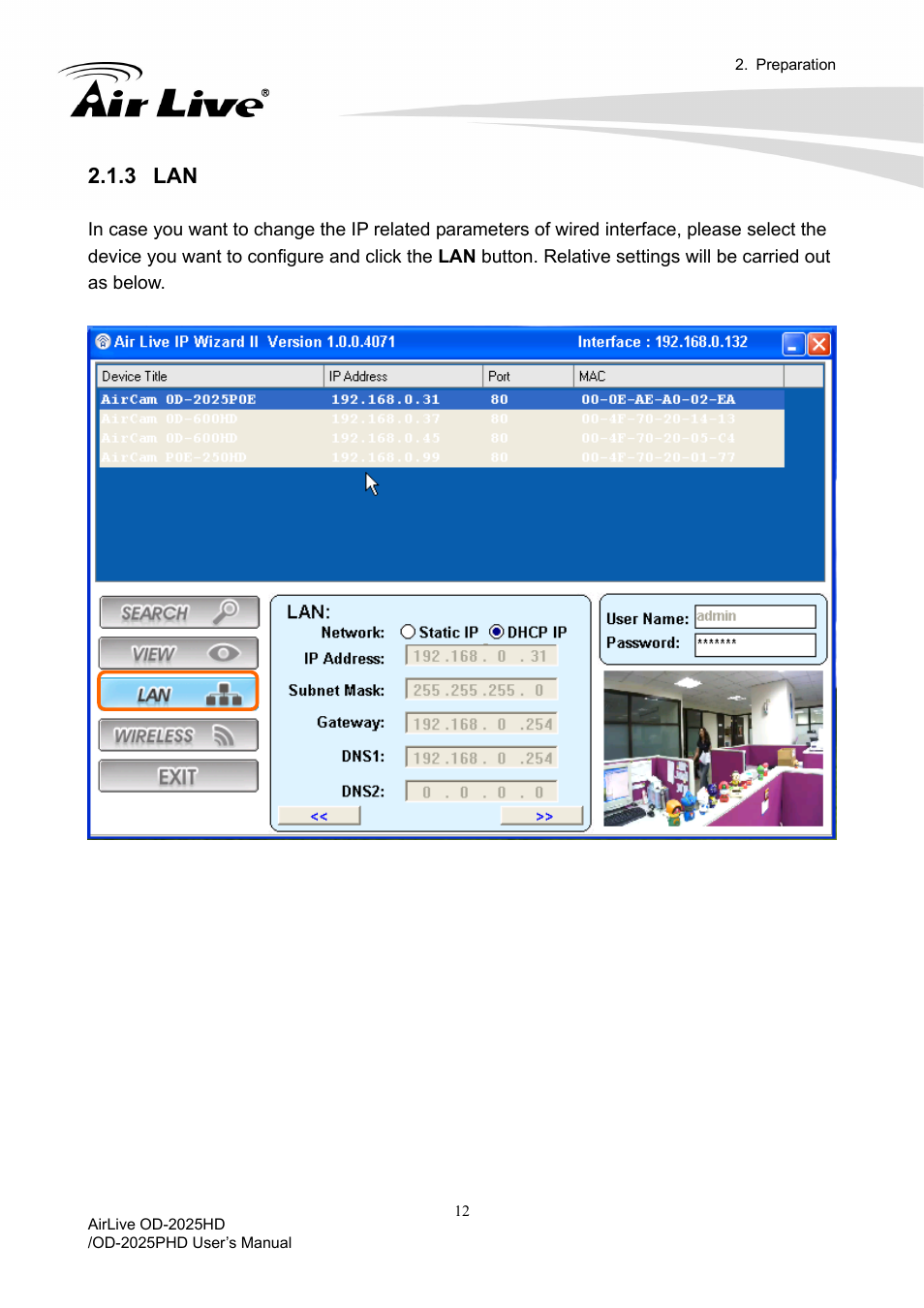 3 lan | AirLive OD-2025PHD User Manual | Page 18 / 101