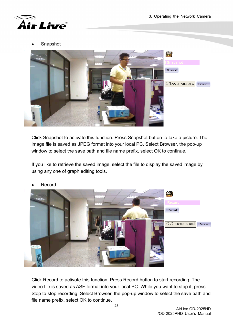 AirLive OD-2025PHD User Manual | Page 29 / 101