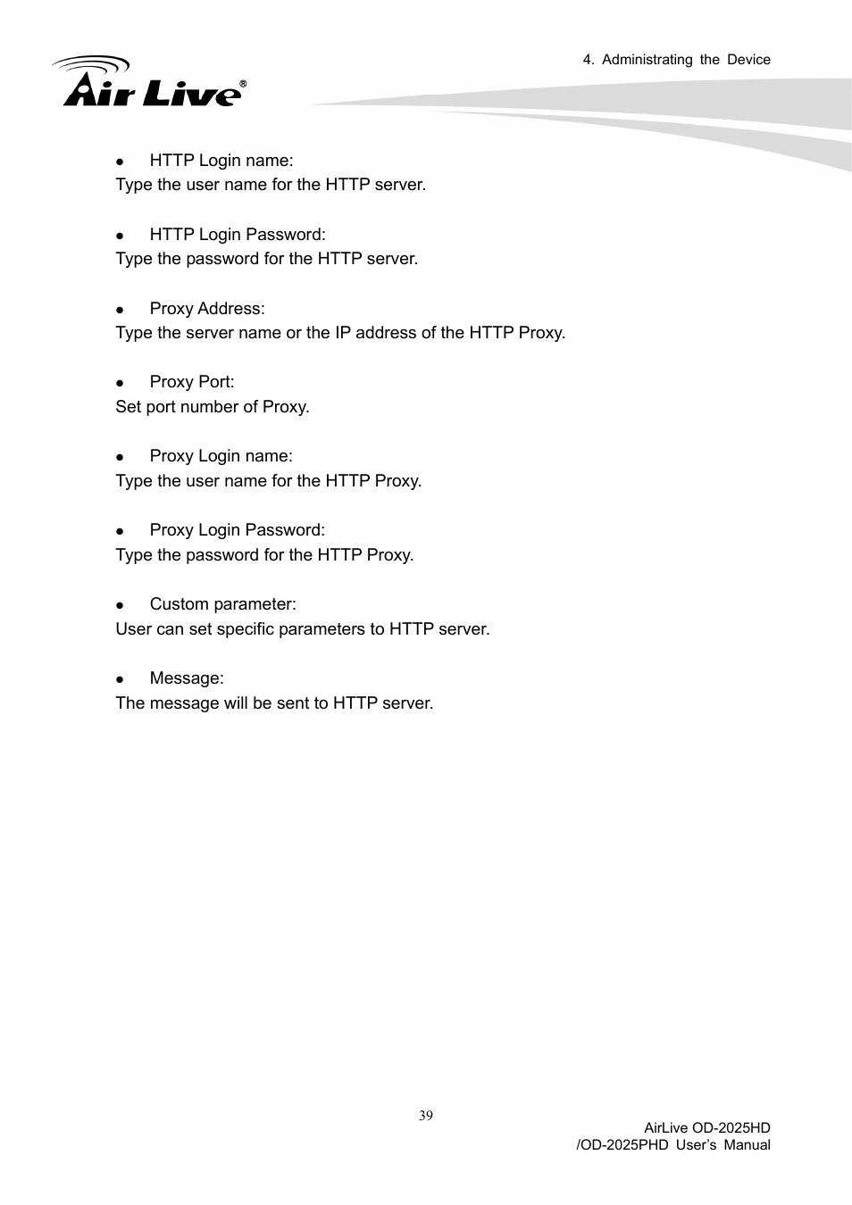 AirLive OD-2025PHD User Manual | Page 45 / 101