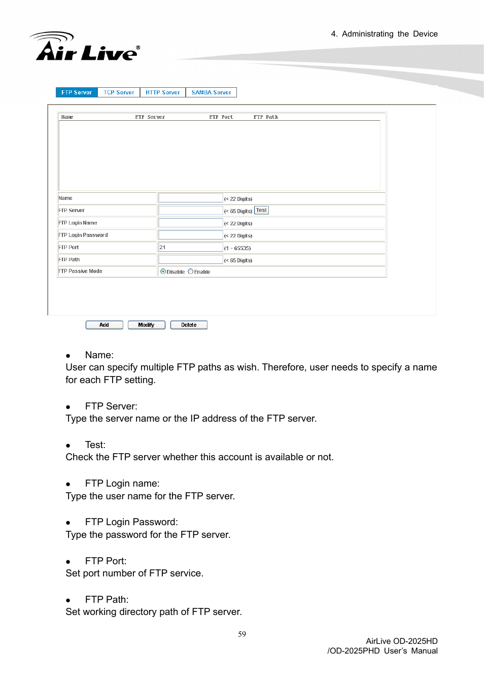 AirLive OD-2025PHD User Manual | Page 65 / 101