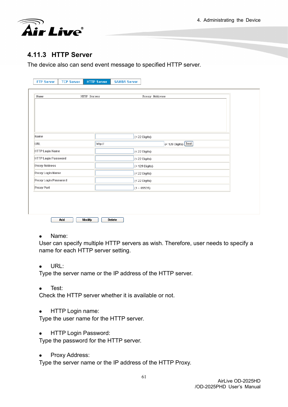 AirLive OD-2025PHD User Manual | Page 67 / 101