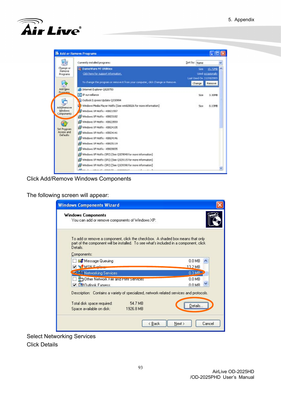 AirLive OD-2025PHD User Manual | Page 99 / 101