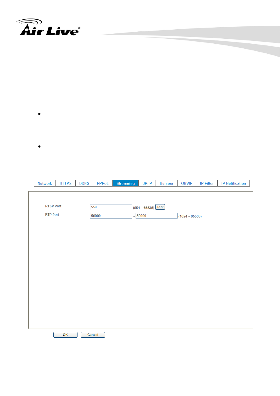 5 streaming | AirLive OD-2060HD User Manual | Page 38 / 104