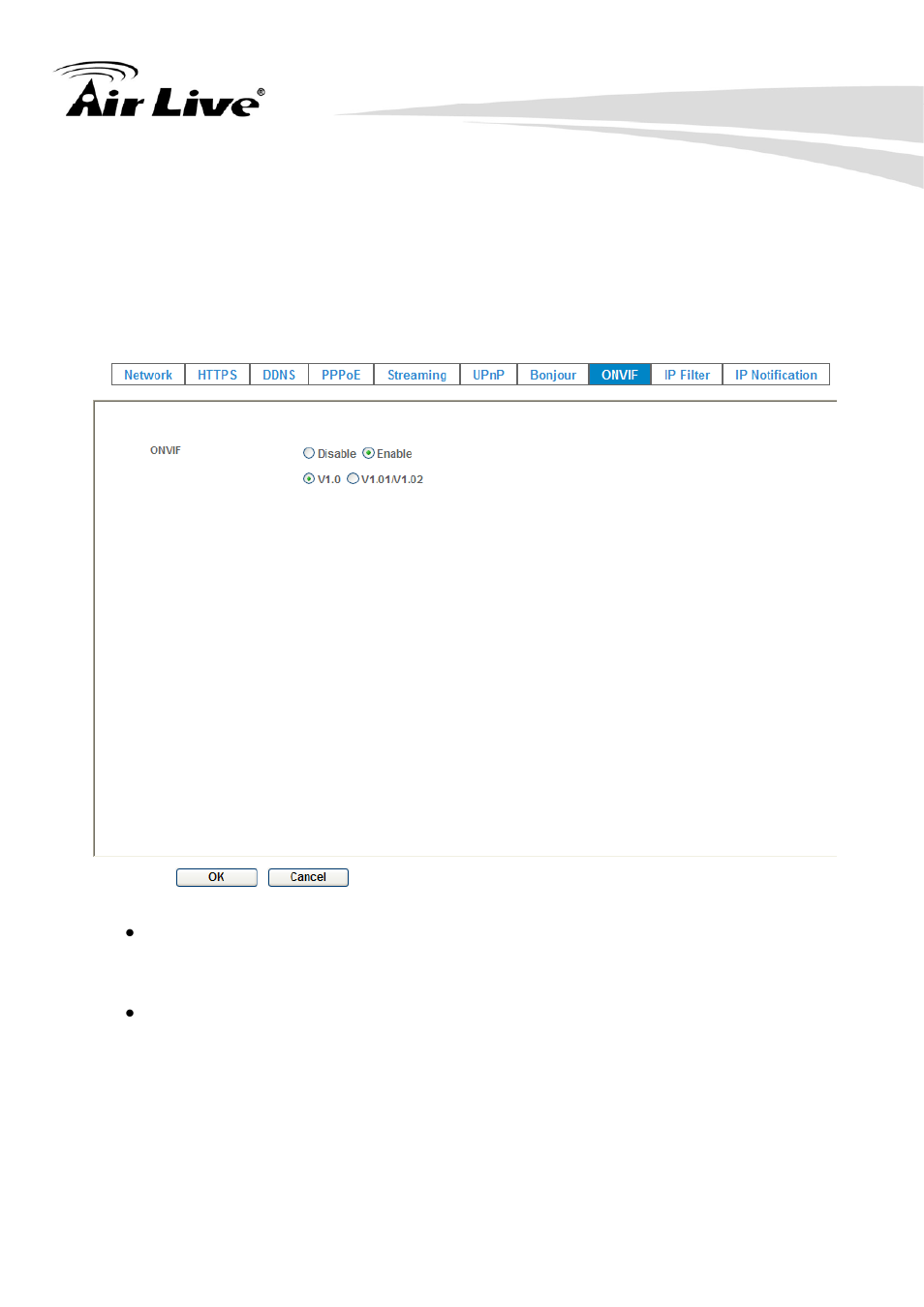 8 onvif | AirLive OD-2060HD User Manual | Page 42 / 104