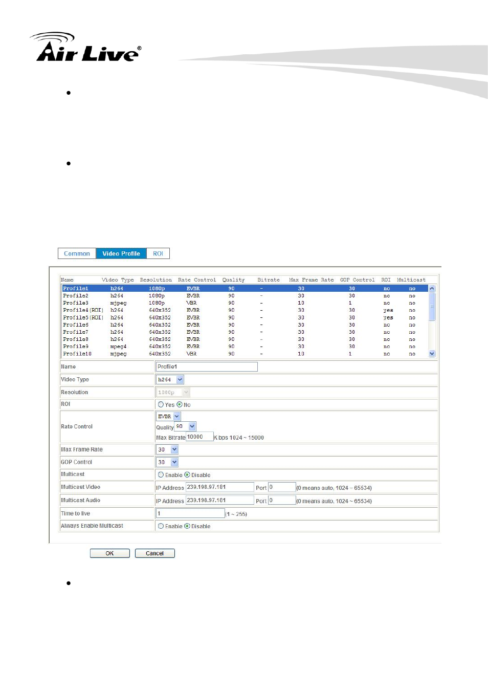 2 video profile | AirLive OD-2060HD User Manual | Page 57 / 104