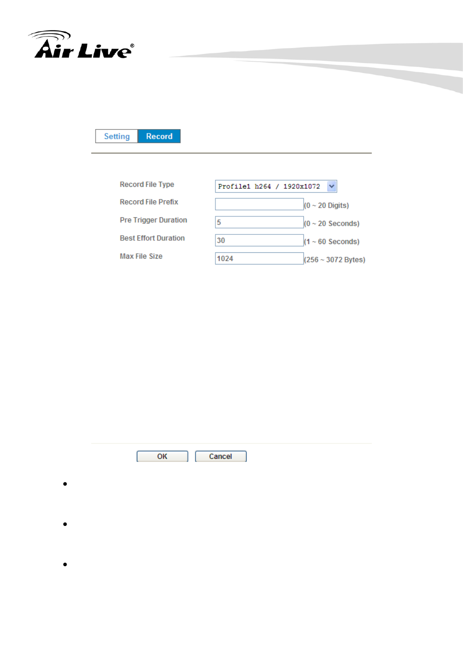 2 record | AirLive OD-2060HD User Manual | Page 75 / 104