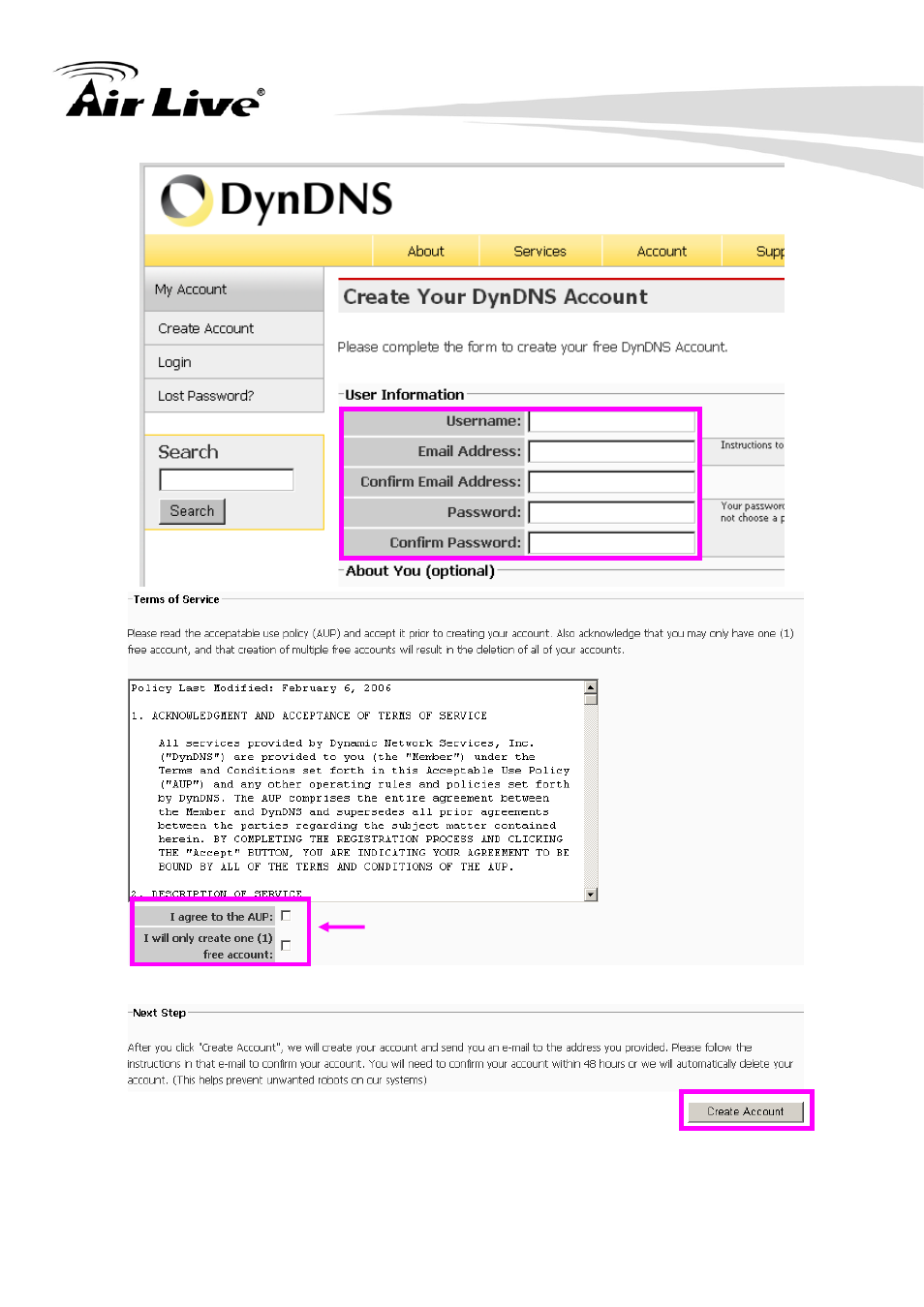 AirLive OD-2060HD User Manual | Page 94 / 104