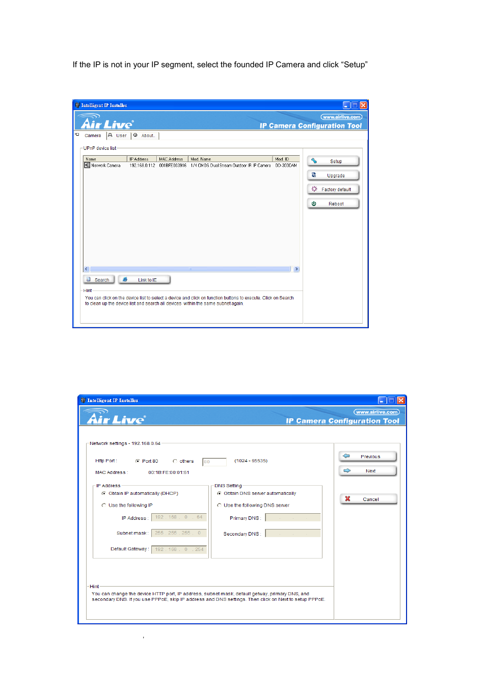 Chapter3, Using ip camera via mobile phone | AirLive OD-300CAM User Manual | Page 11 / 85