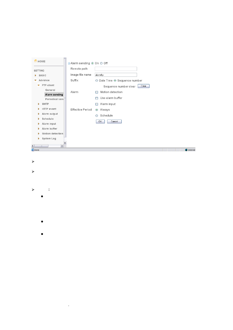 2 alarm sending | AirLive OD-300CAM User Manual | Page 51 / 85