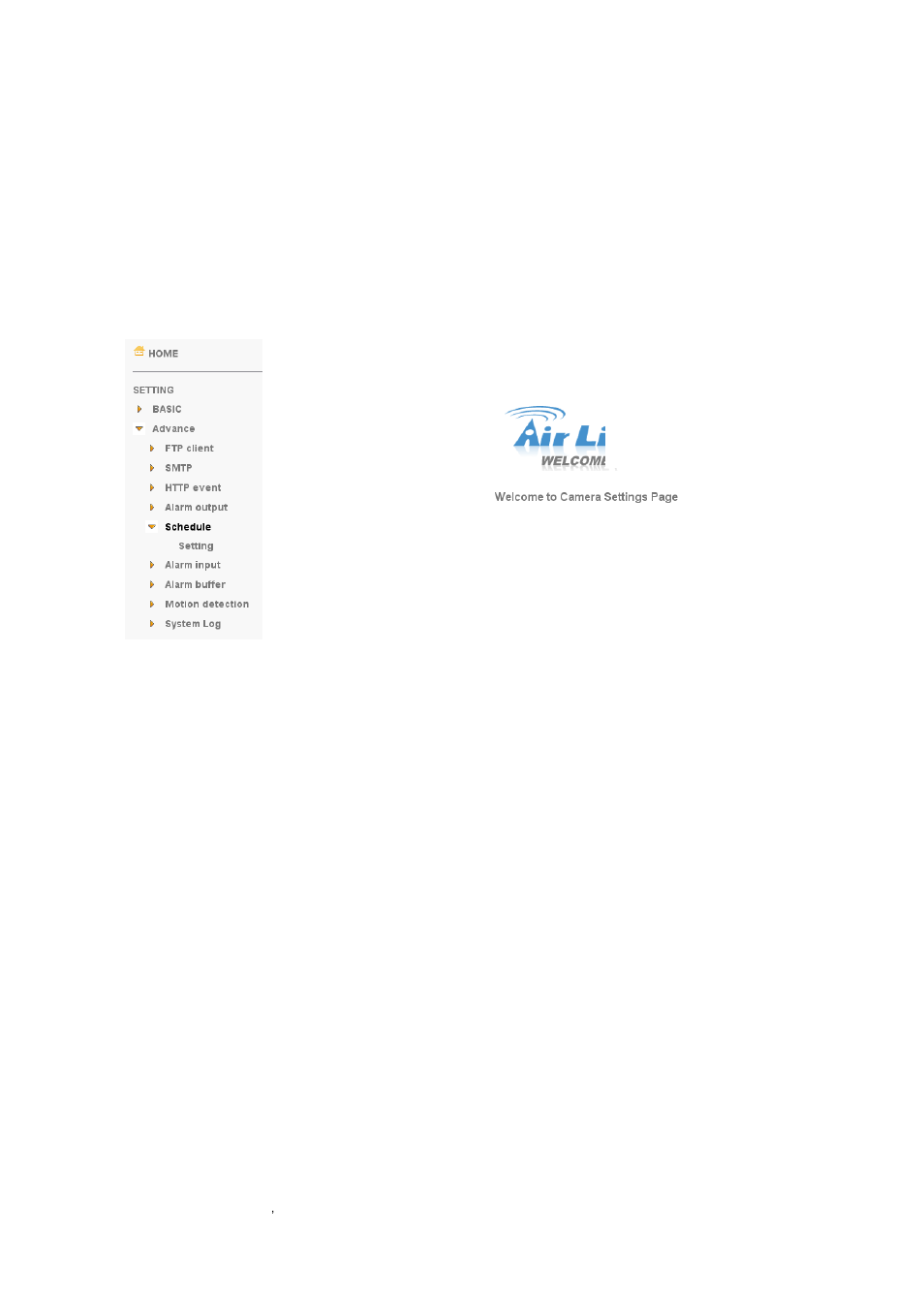 6 alarm input, 5 schedule | AirLive OD-300CAM User Manual | Page 75 / 85
