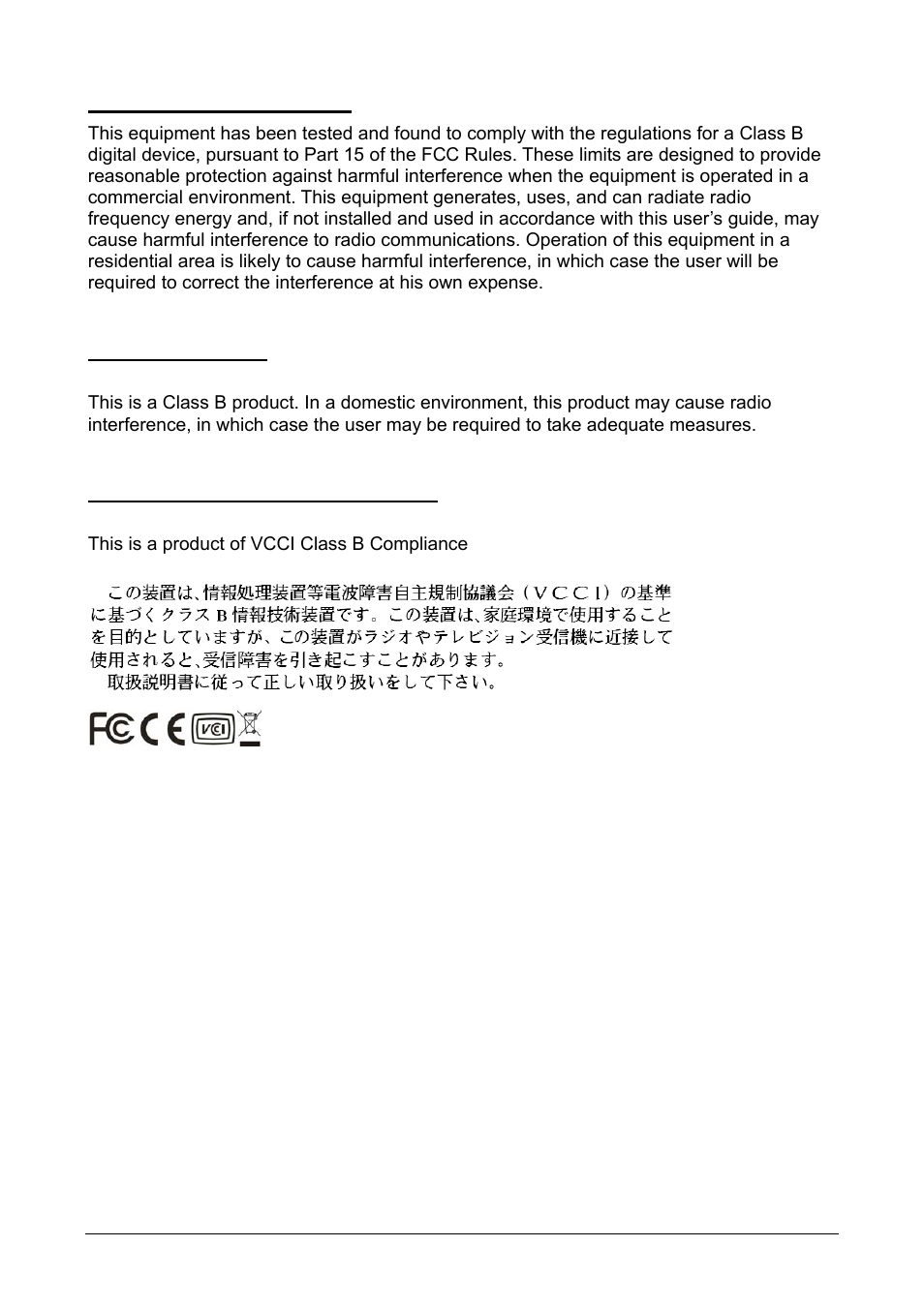 Fcc, ce, vcci statements | AirLive OV-MCR116 User Manual | Page 2 / 12