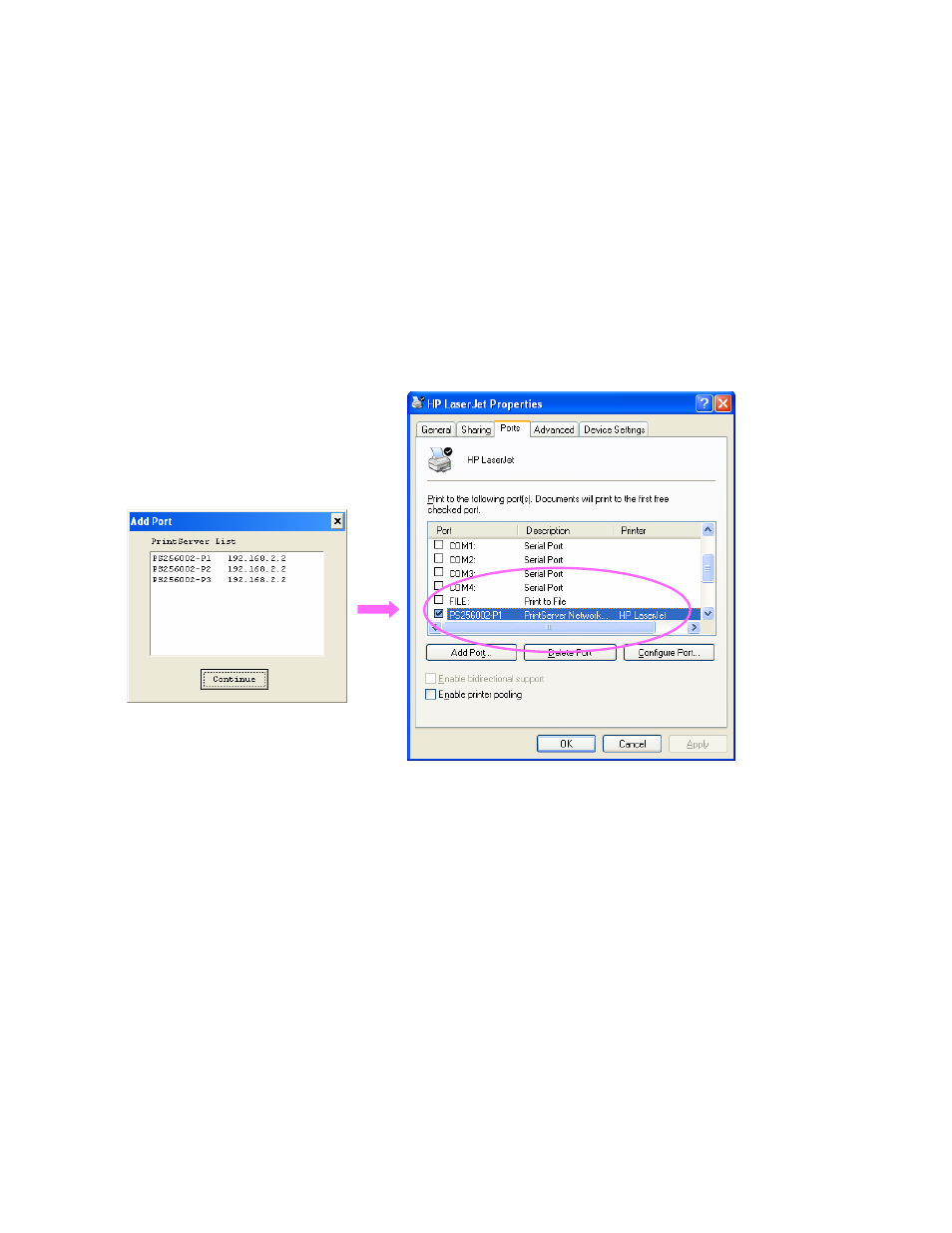 1 network ports quick setup | AirLive P-201U User Manual | Page 24 / 114