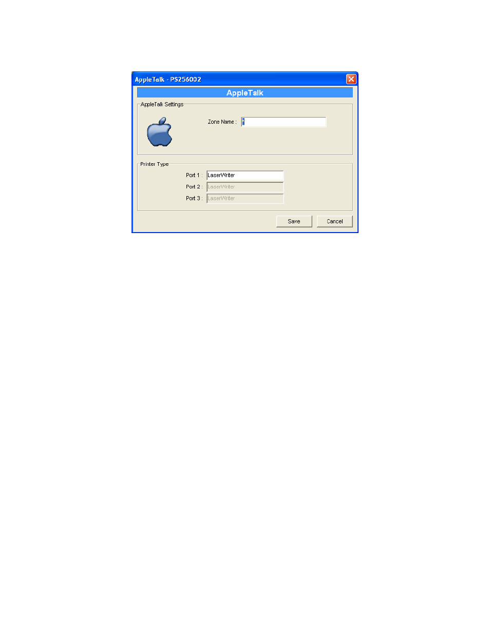 8 appletalk configuration | AirLive P-201U User Manual | Page 58 / 114