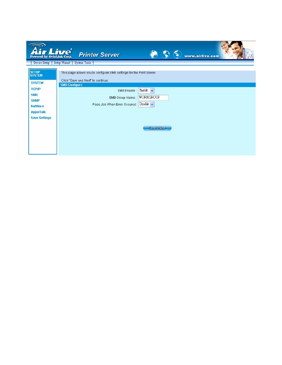 3 smb | AirLive P-201U User Manual | Page 80 / 114