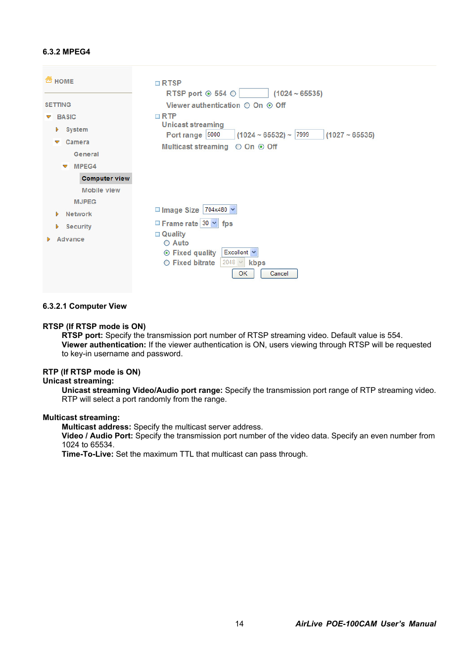 AirLive POE-100CAM User Manual | Page 19 / 48