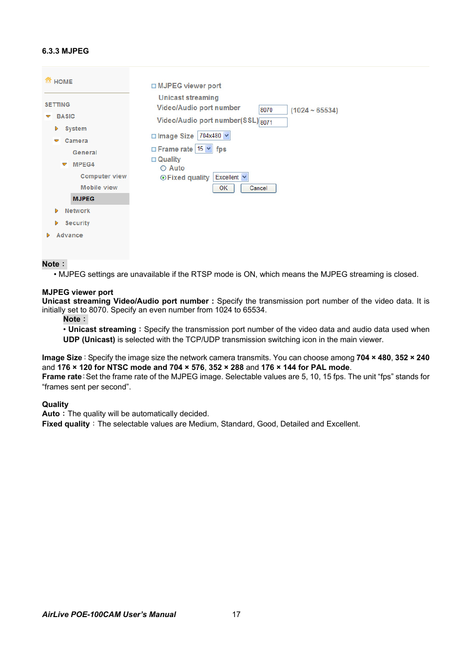 AirLive POE-100CAM User Manual | Page 22 / 48