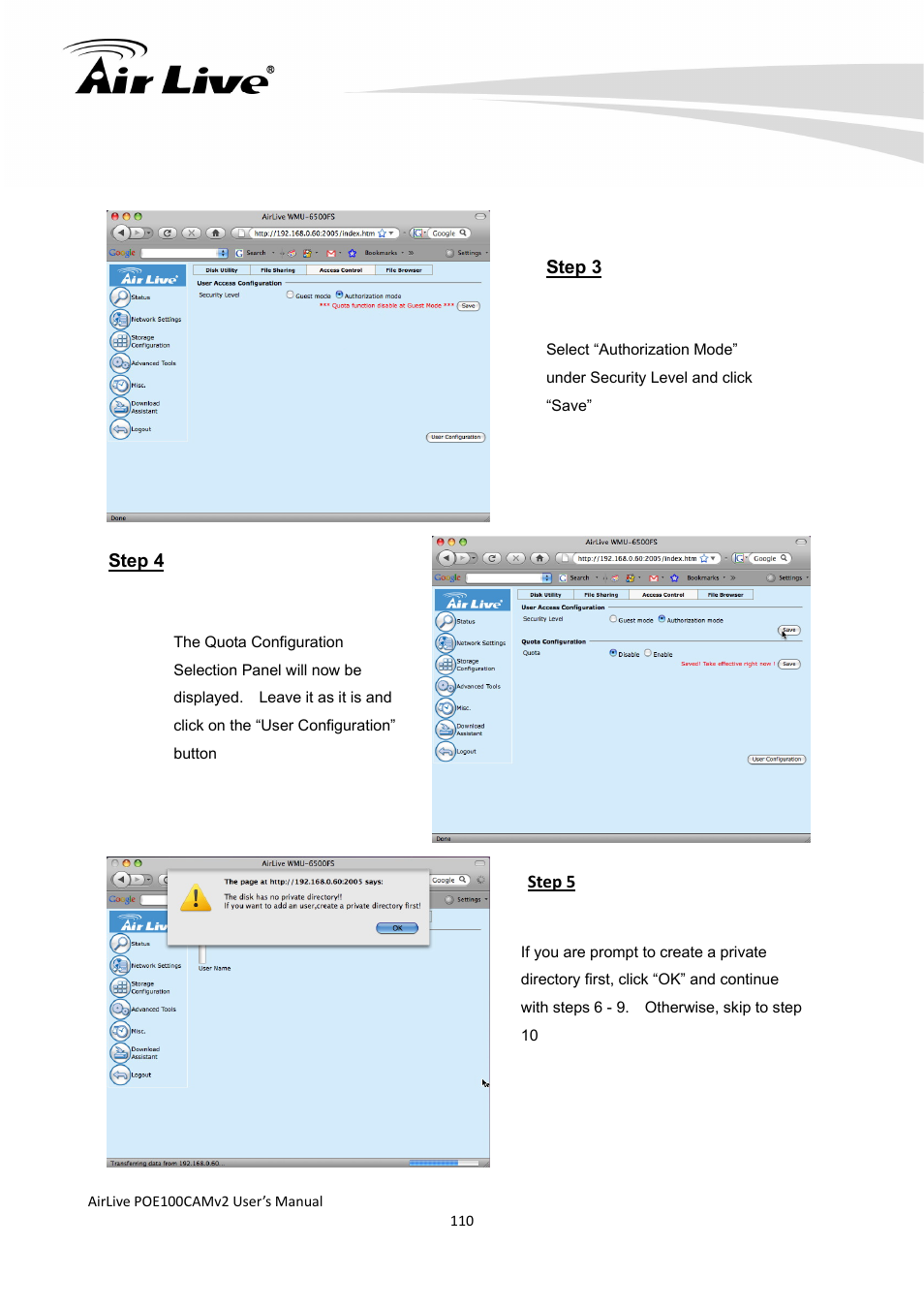 AirLive POE-100CAMv2 User Manual | Page 111 / 138