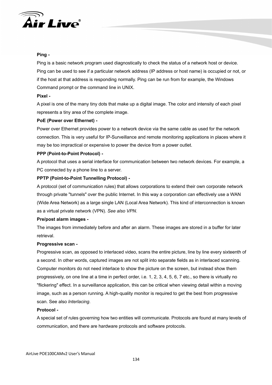 AirLive POE-100CAMv2 User Manual | Page 135 / 138