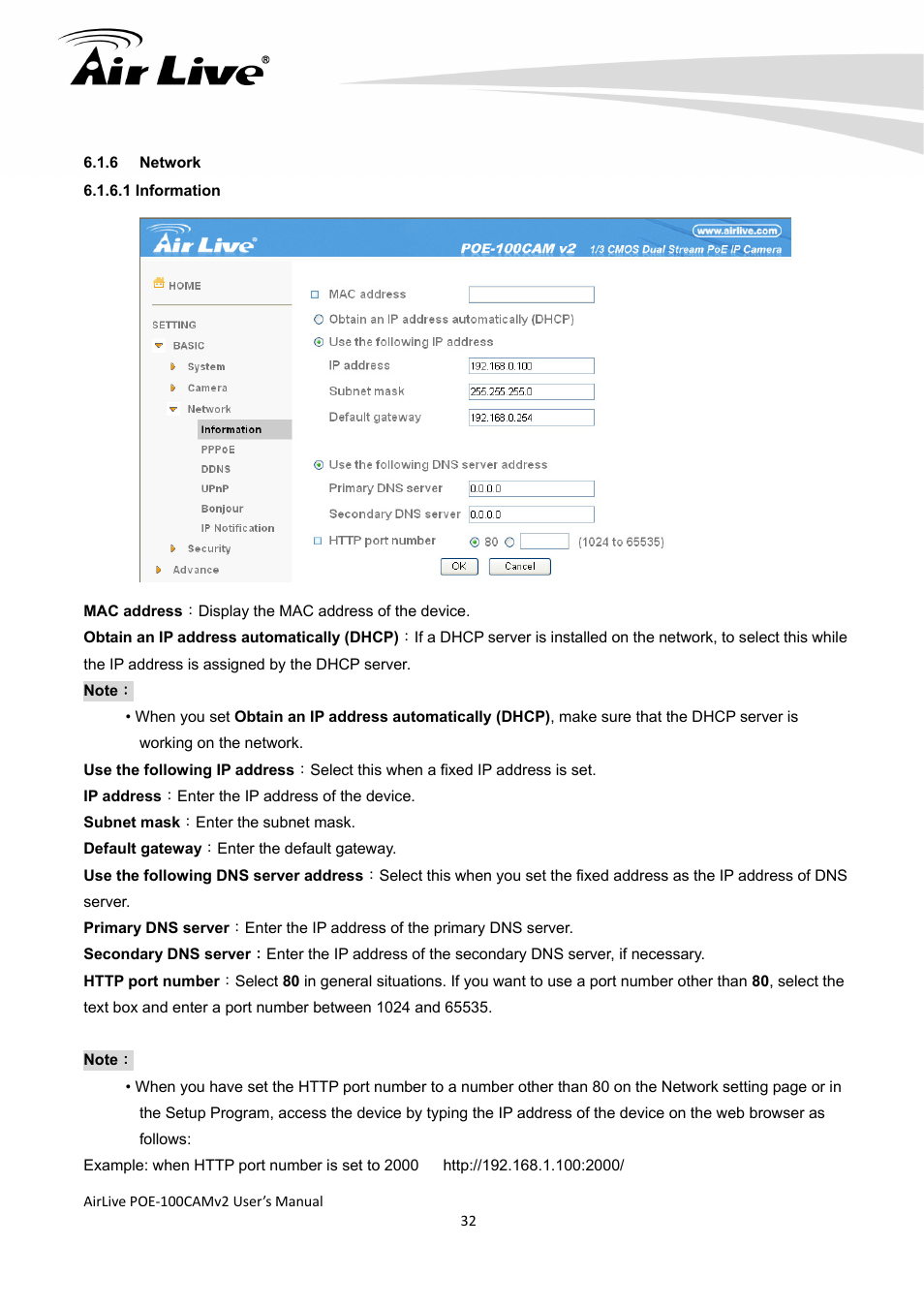 AirLive POE-100CAMv2 User Manual | Page 33 / 138