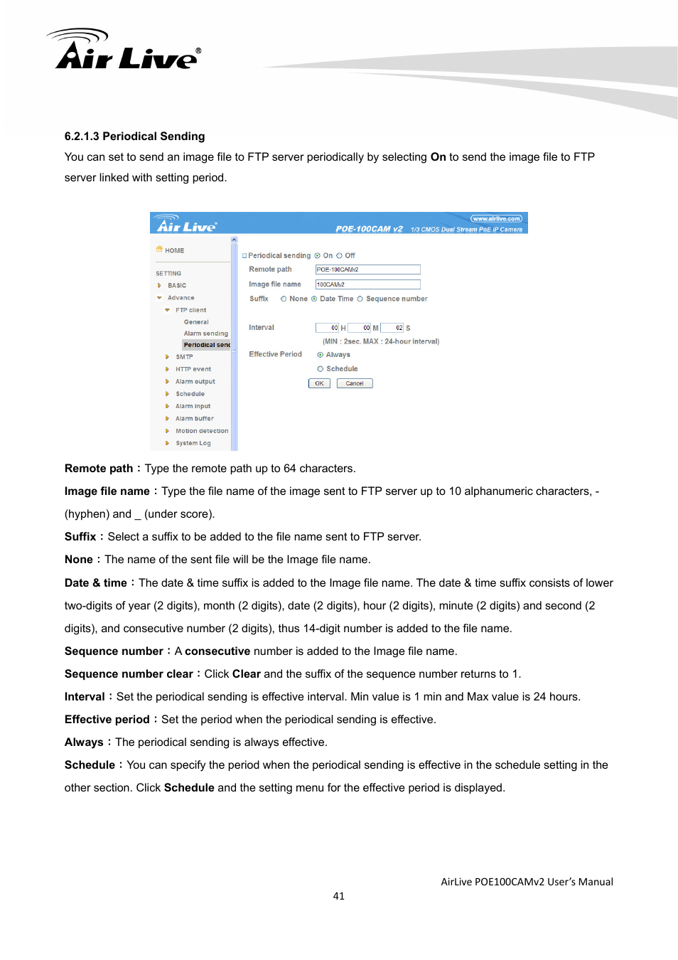 AirLive POE-100CAMv2 User Manual | Page 42 / 138