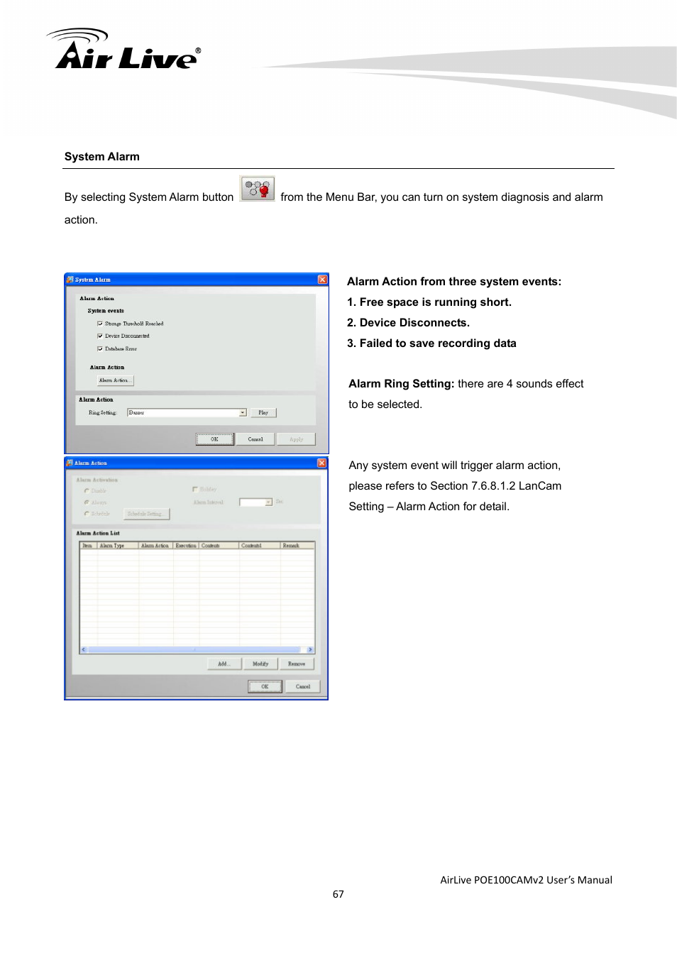 AirLive POE-100CAMv2 User Manual | Page 68 / 138