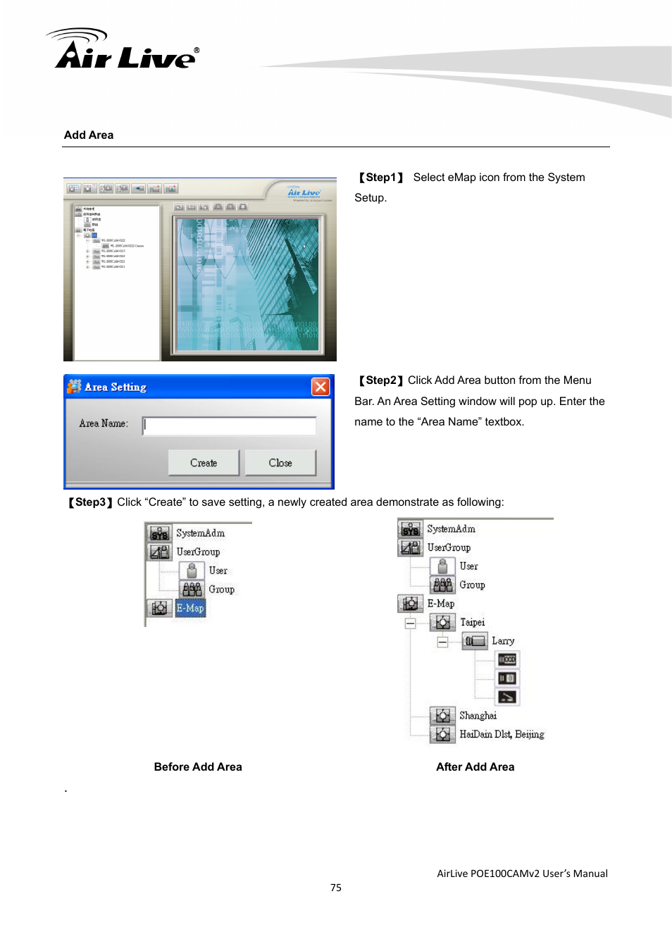 AirLive POE-100CAMv2 User Manual | Page 76 / 138