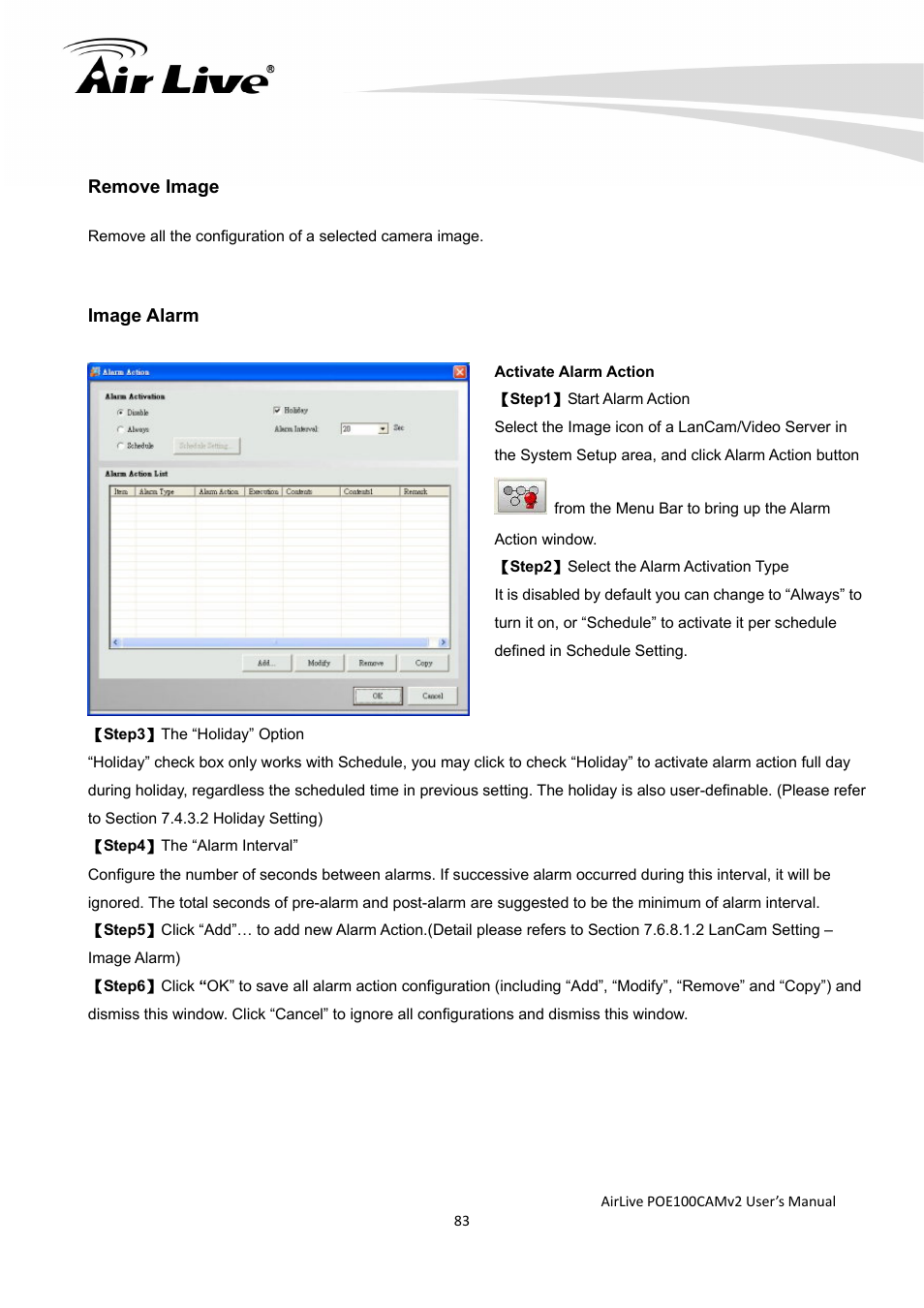 AirLive POE-100CAMv2 User Manual | Page 84 / 138