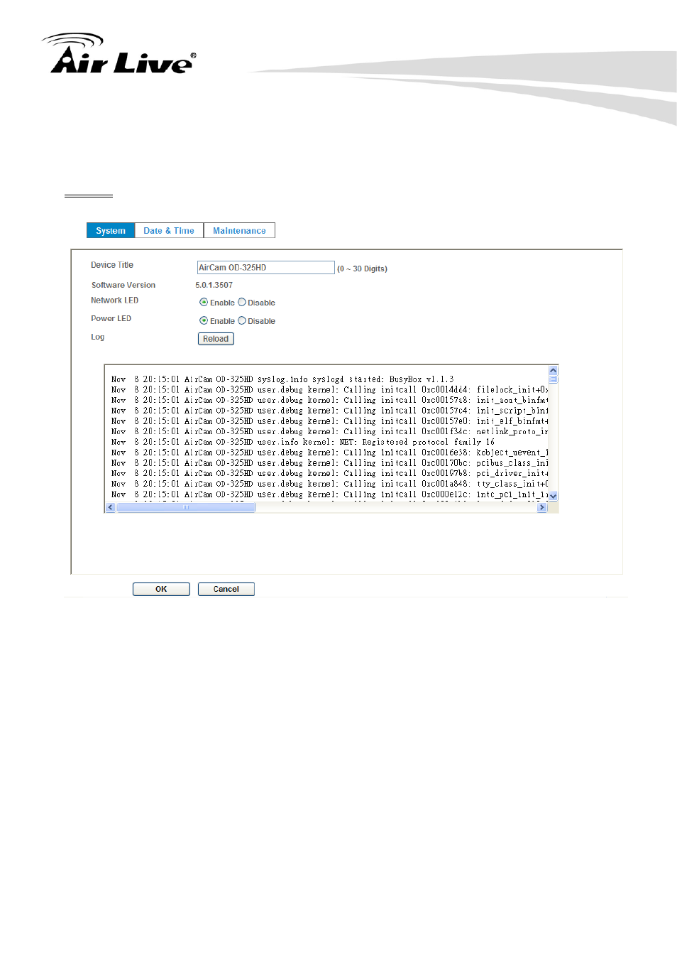 3 system: configure and maintain system, 3 system | AirLive POE-100HD User Manual | Page 39 / 89