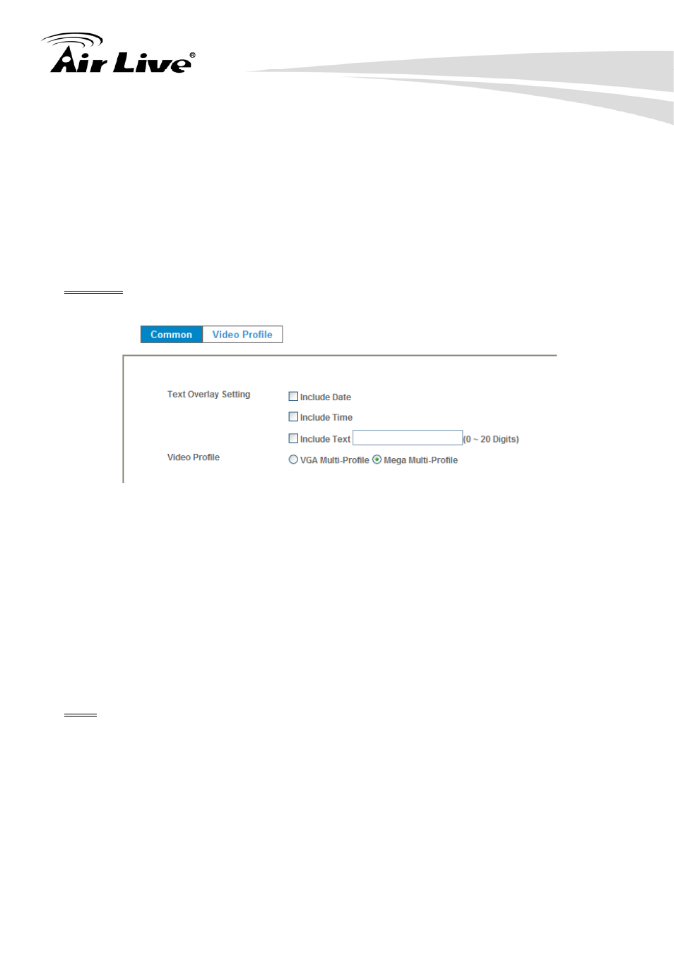 4 video: configure profile, 4 video | AirLive POE-100HD User Manual | Page 43 / 89