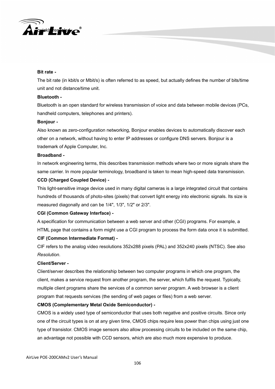 AirLive POE-200CAMv2 User Manual | Page 107 / 117