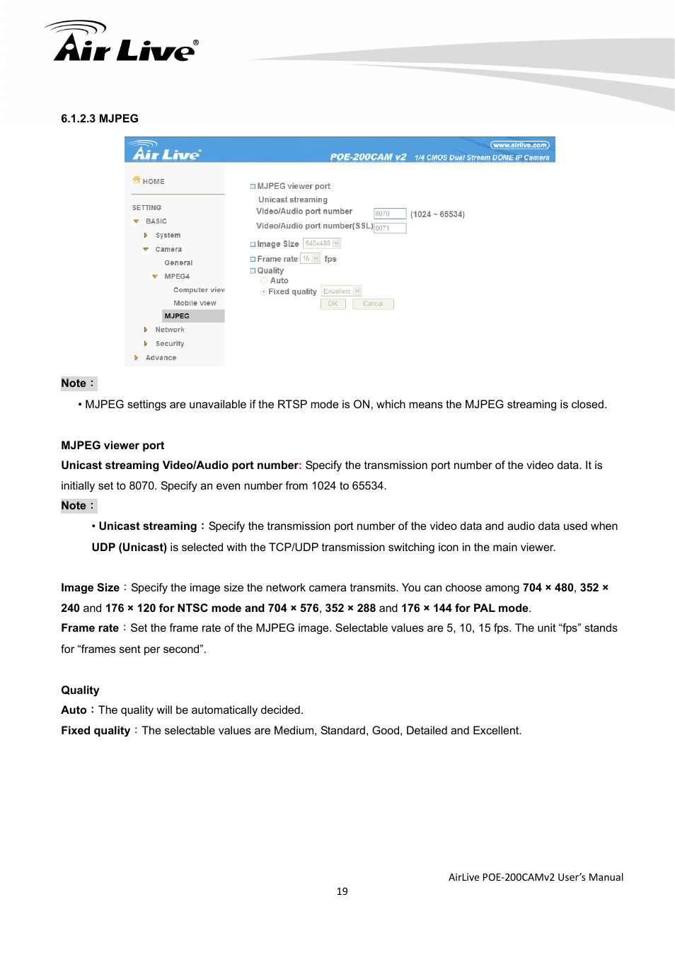 AirLive POE-200CAMv2 User Manual | Page 20 / 117