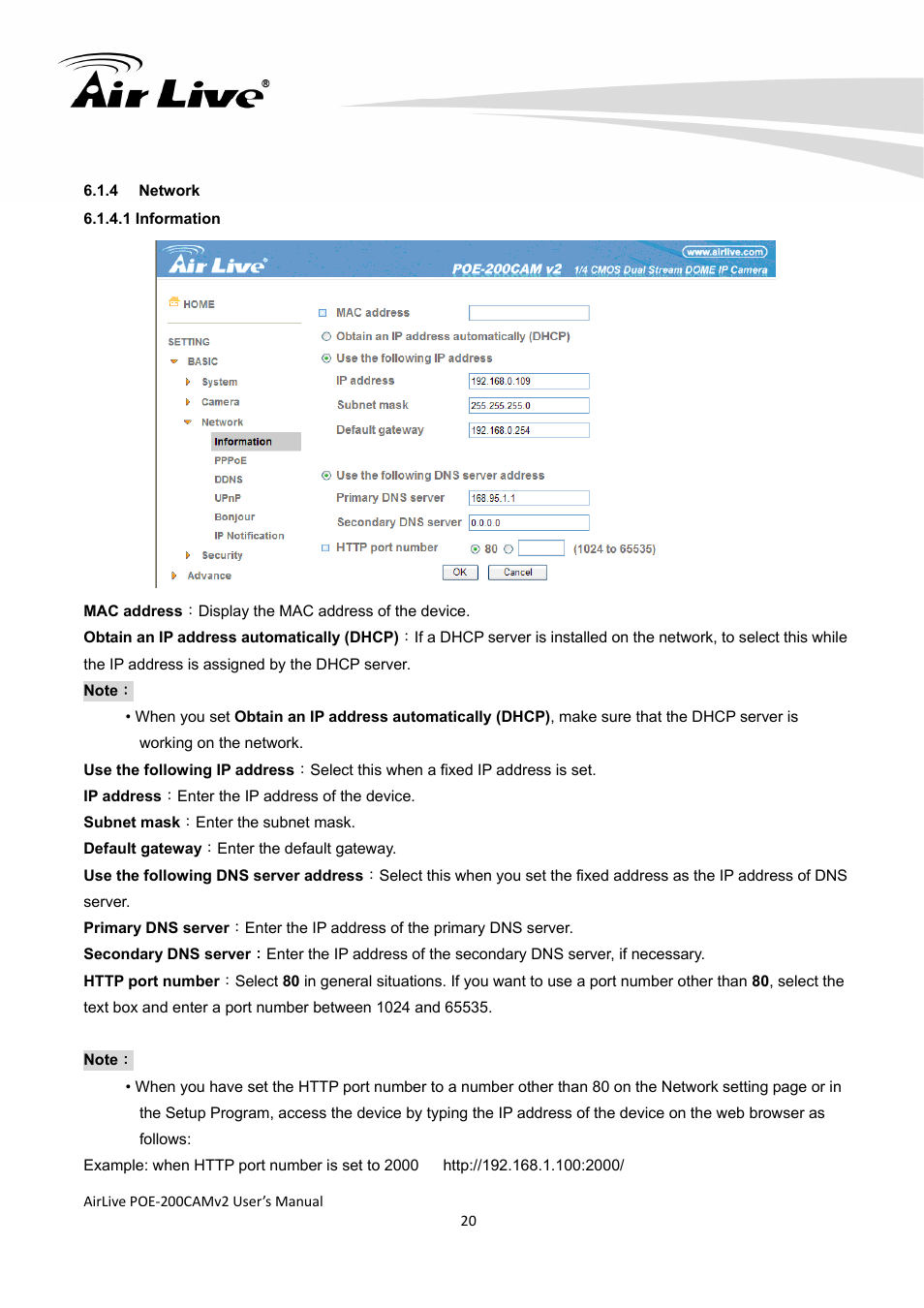 AirLive POE-200CAMv2 User Manual | Page 21 / 117