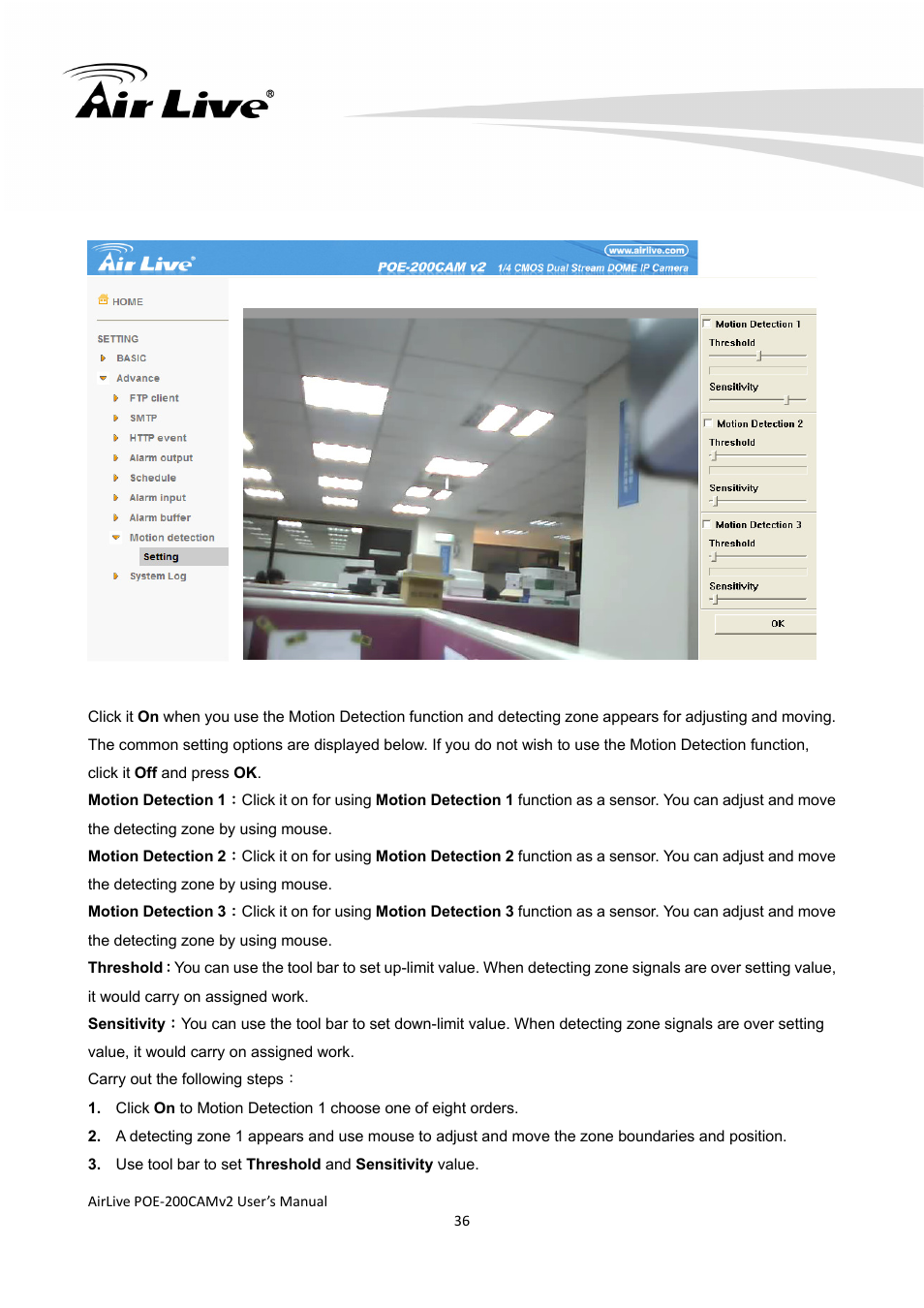 AirLive POE-200CAMv2 User Manual | Page 37 / 117